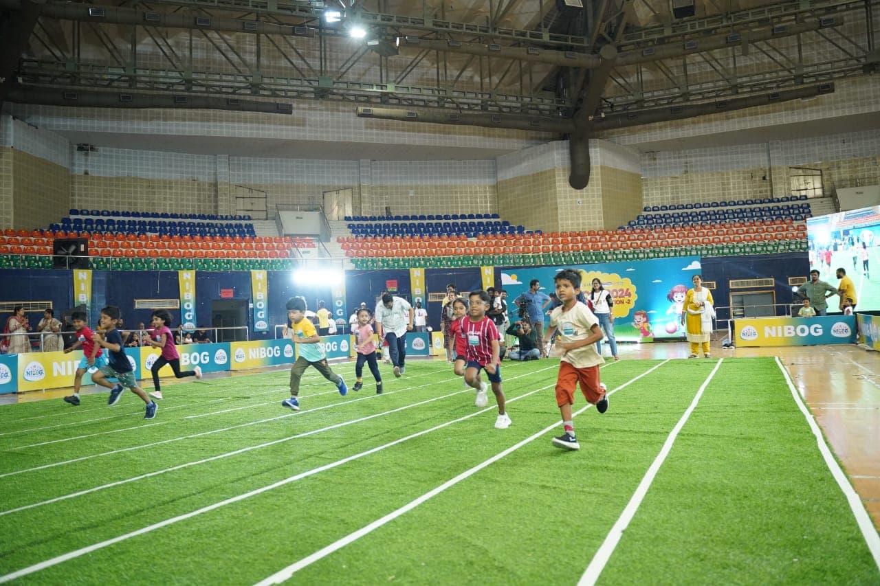 Kids participating in fun activities